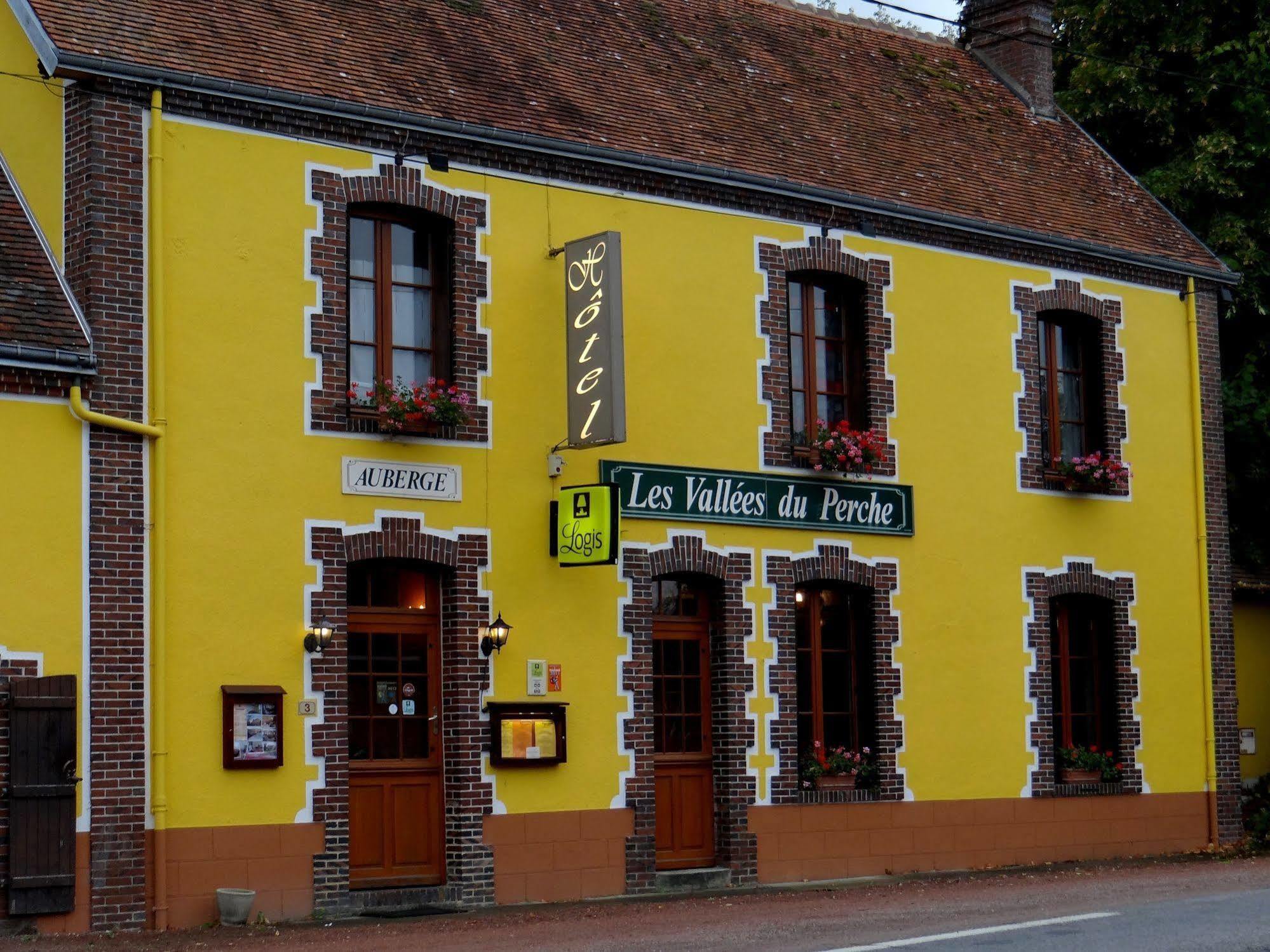 Logis-Hotel Restaurant Auberge Les Vallees Du Perche Vicheres Luaran gambar